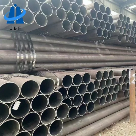 Acier au carbone rond sans soudure API 5L X52 X60 ASTM A106b API5CT A333 Gr6 Uns06625 Alloy825 Acier inoxydable galvanisé Mme Alliage de fer Nikel Mild Smls Steel Tube Pipe